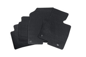 Heavy Duty Rubber Car Mats for Toyota Hilux Single Cab (8th Gen Facelift Auto) 2020+