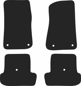 Carpet Car Floor Mats for Jeep  Wrangler (4th Gen JL 2 Door) 2018+