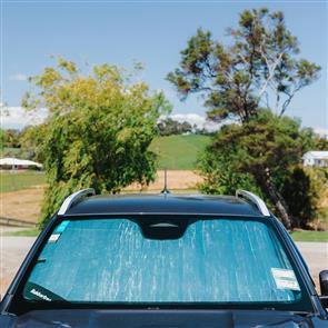 Tailored Car Sun Shade to suit Nissan Navara King Cab Facelift (D23) 2021+