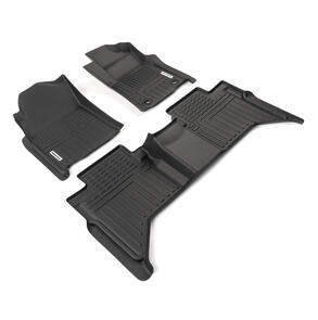 Deep Dish Floor Liners for Toyota Hilux Dual Cab (8th Gen Auto) 2015-2020