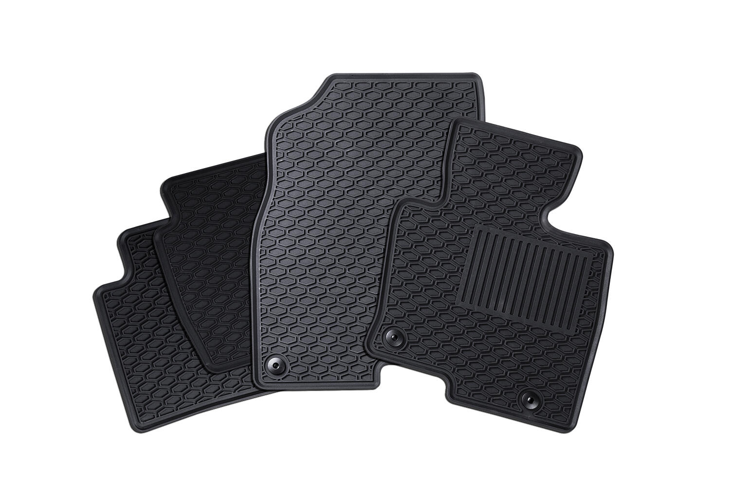 Rubber Car Floor Mats for Toyota Kluger 4th Gen 2021