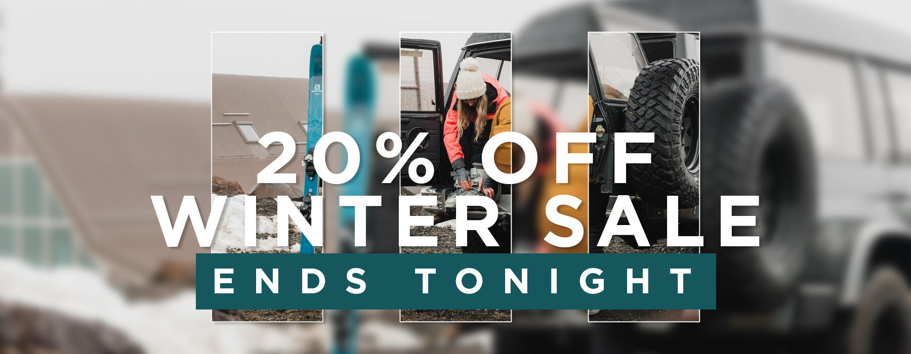 Final Day - 20% Off Winter Sale