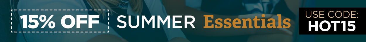 Summer Essentials Sale 15% off sitewide