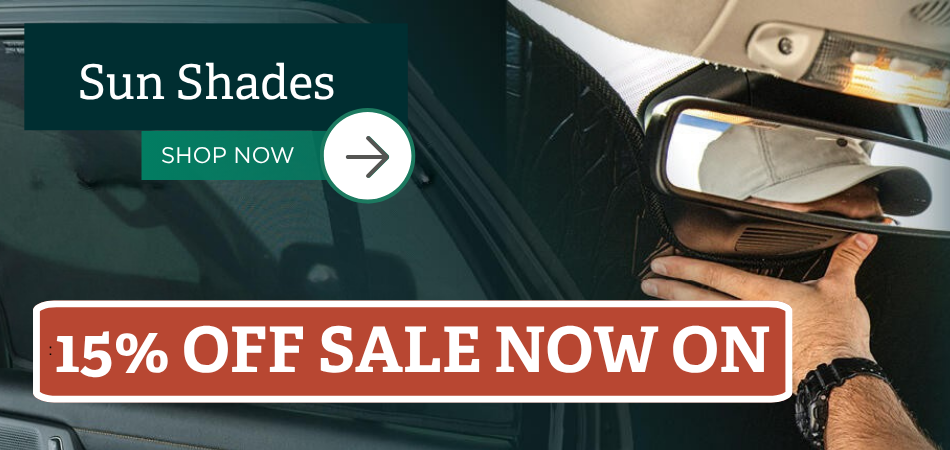Sun Shades - 15% Off Home Page
