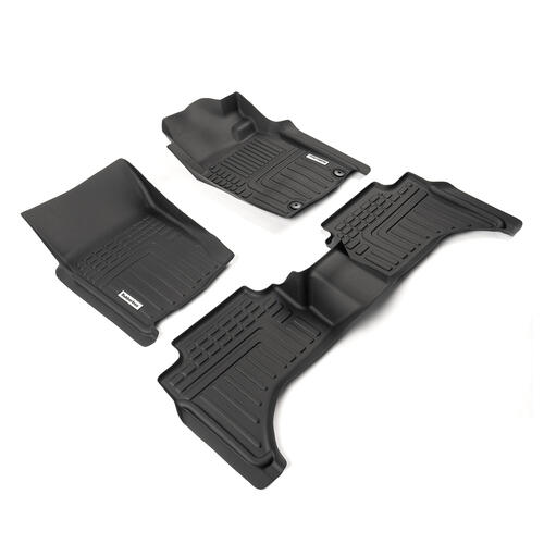 Deep Dish Floor Liners To Suit Mitsubishi Triton Dual Cab (5th Gen 