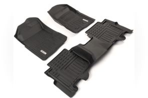 Deep Dish Car Mats Fits Ford Ranger Super Duty (Next Gen Dual Cab) 2025+