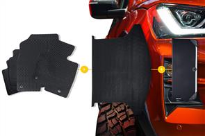 Rubber Mats Bundle to suit Hyundai Accent (4th Gen Hatch) 2011 - 2014