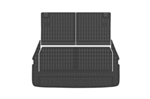 Deep Dish Boot Liner fits Toyota Landcruiser (J300) 7 Seat 2021+