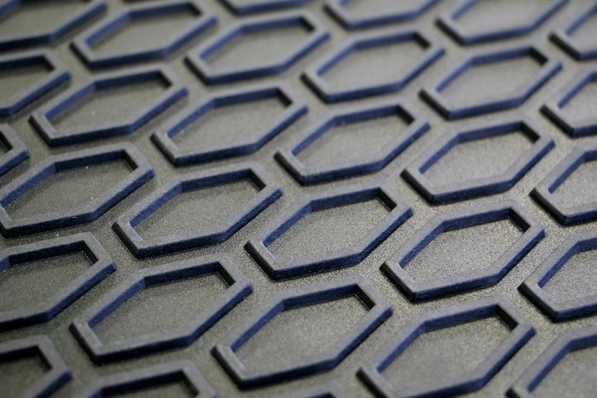 All Weather Rubber Car Mats for Hyundai Elantra (3rd Gen) 2000-2006