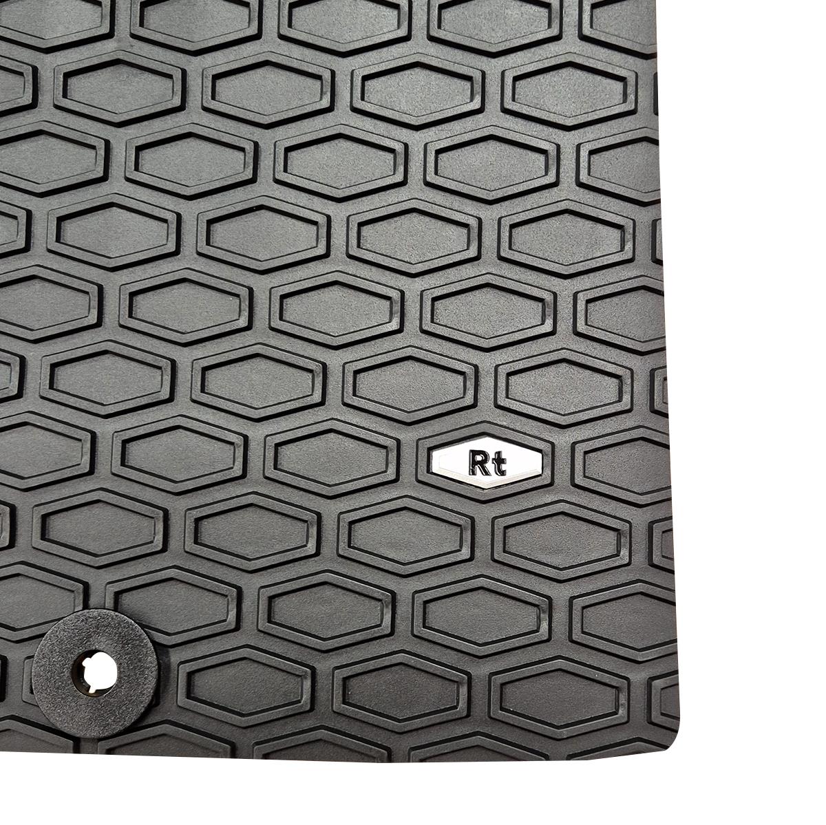 All Weather Rubber Car Mats for Hyundai Elantra (3rd Gen) 2000-2006