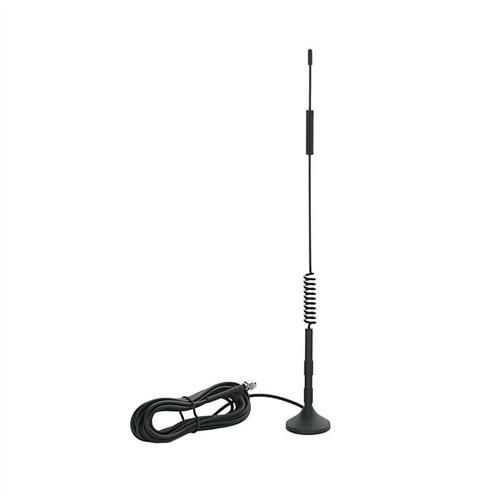 6.1dBi Omni-directional magnet mount antenna, 3.8m cable, 700-2170 MHz