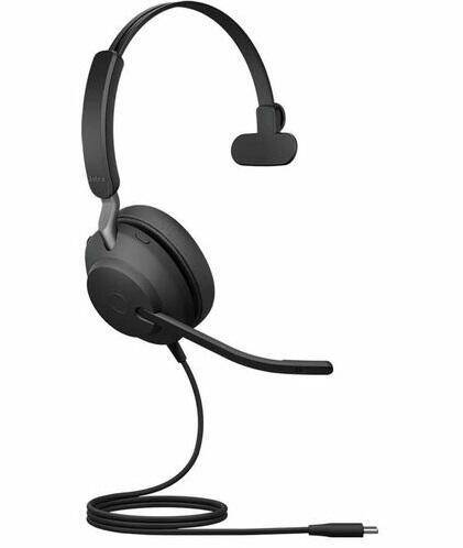 Evolve2 40 SE Mono Wired Headset, USB-A, MS