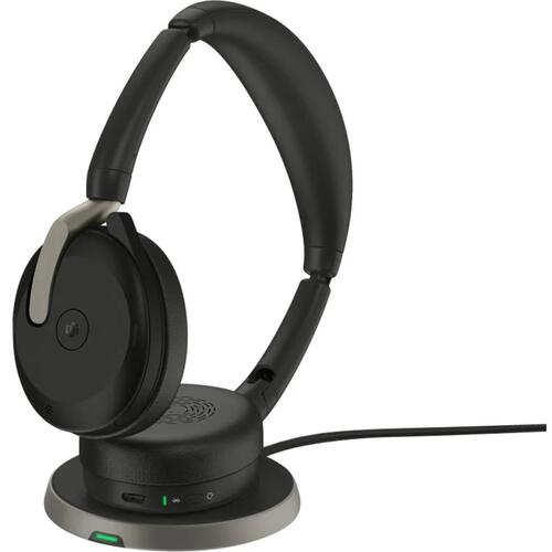 Evolve2 65 Flex Stereo Wireless (Bluetooth) Headset, UC, USB Type-C