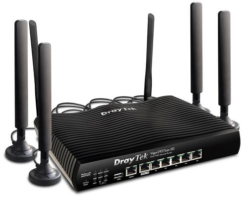 5G Multi-WAN Router/Firewall, IPSec, PPTP, SSL VPN, QoS, 802.11ax WiFi