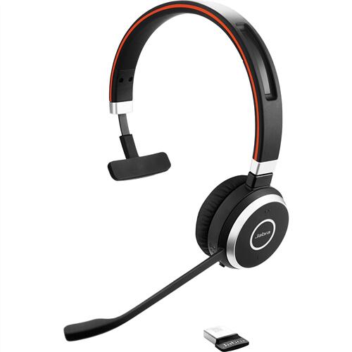 Evolve 65 Monaural Wireless Headset, Long Range, UC
