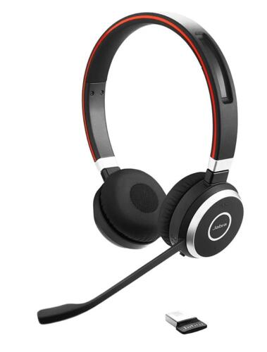 Evolve 65 SE Link380a Stereo Wireless Headset, Bluetooth, MS and UC