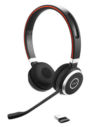 Evolve 65 SE Link380a Stereo Headset with Long Range Wireless, UC