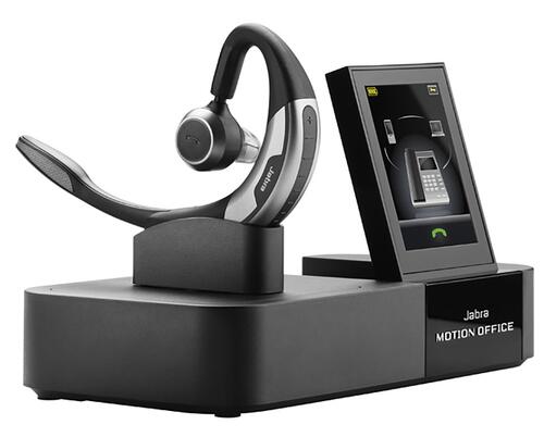 Jabra Motion Office Bluetooth Headset with Touch Screen Base, UC