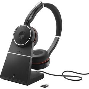 Evolve 75 SE Stereo Wireless (Bluetooth) Headset, MS, With Stand