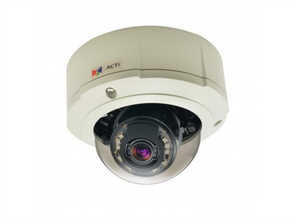 3MP Indoor/Outdoor, Day/Night Dome Camera with Adaptive IR, Superior WDR, 3x Zoom lens, DNR, Audio