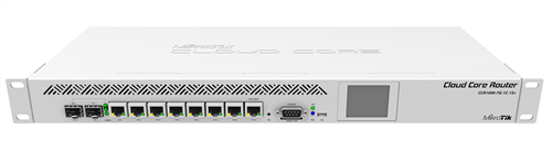 High Performance Router, 7 GigE, 1 SFP, 1 SFP+, 1U rackmount