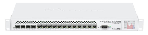 Router with 12 x GigE RJ45, 4 x SFP Ports (extended memory)