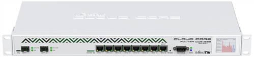 10-Port Cloud Core Router, 8 SFP and 2 SFP+ ports