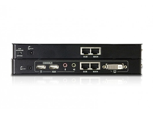 DVI Dual-Link KVM Extender, 60m, RS232 & Audio enabled
