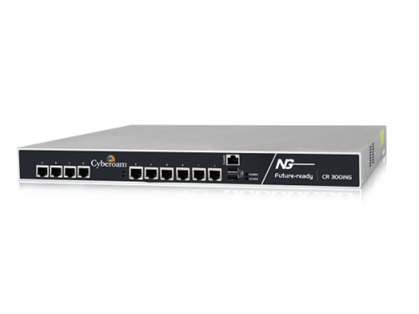 Unified Threat Management Appliance, VPN Router, Firewall, 10 10/100/1000 Ethernet ports, 12 Gbps Firewall Throughput, 1.7 Gbps UTM Thro