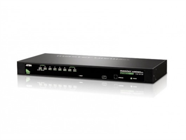 8-Port KVM Switch, USB / PS/2 / VGA, KVM (Cables ordered separately)