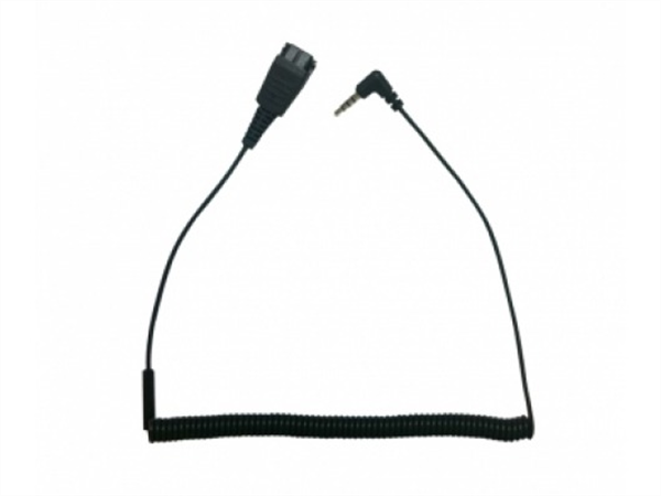 QD to 3.5mm Headset Connection Cord