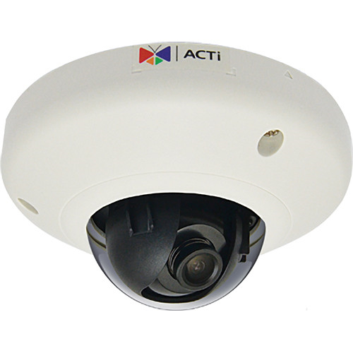 3MP Indoor Mini Dome IP Camera, F2.0, WDR, PoE, IK08