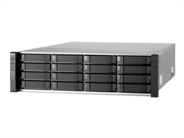 16-Bay SAS 6Gb/s JBOD Enclosure for Enterprise ZFS NAS, 2 Mini-SAS SFF-8088 (For Each Controller), redundant power supply, with Rail Kit