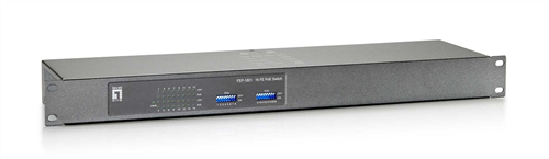 16-Port PoE (Power over Ethernet) Switch, 240W Total Power Budget