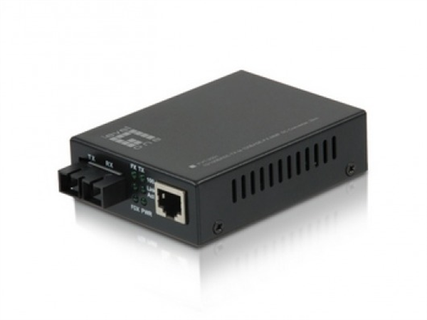 RJ45 to SC Fast Ethernet Media Converter, Multi-Mode Fiber, 2km