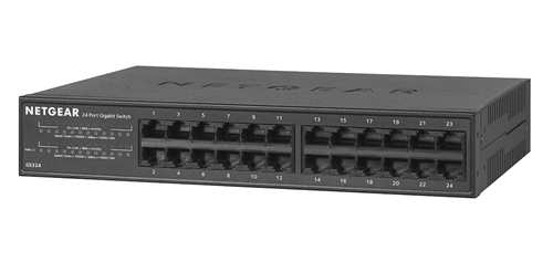 24-port Gigabit Unmanaged Switch, Desktop/Wall-mount/Rackmount