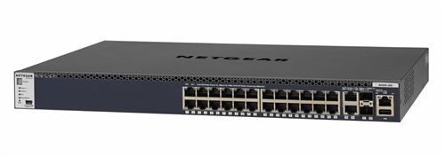 24-Port Fully Managed Stackable Layer 3 Switch (24 x 1G ports with 2 x 10GBASE-T & 2 x SFP+)