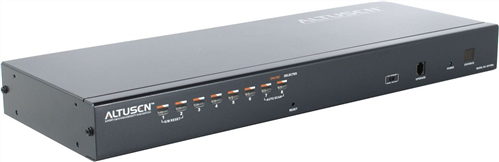 8-port Cat5 KVM switch, Multi-Platform, Daisy-chainable, KVM Cables ordered separately