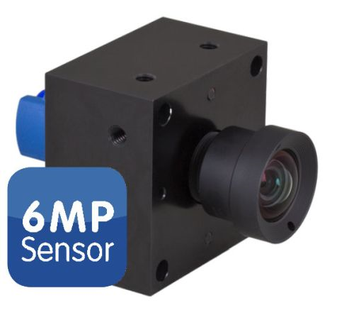 BlockFlexMount 6MP, Incl. Hemispheric B016 (180 Degree) Sensor Mx-O-SMA-B-6D016