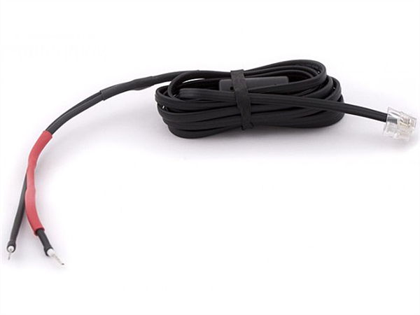 2m battery-cable for connecting Mobotix PoE adapter to battery