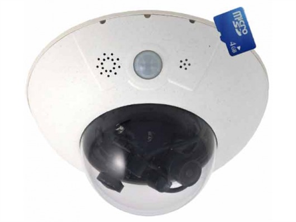 Outdoor 6 MP Dual Lens Dome IP Camera (Lenses ordered separately)