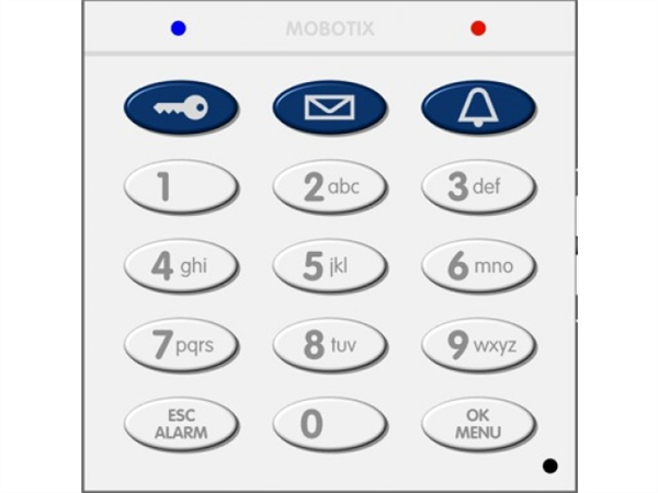 Keypad for T25 and T26 System, with RFID Technology, White
