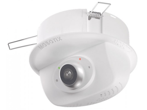In-Ceiling 6MP Camera with Pan/Tilt positioning (add lenses)