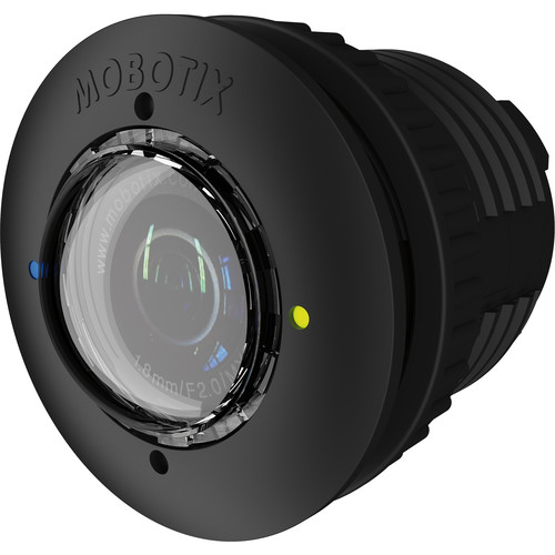 S15D/M15D Sensor with HD premium lens, f/1.8, 15 degree, 6MP, IP66, Black Mx-O-SMA-S-6D237-b
