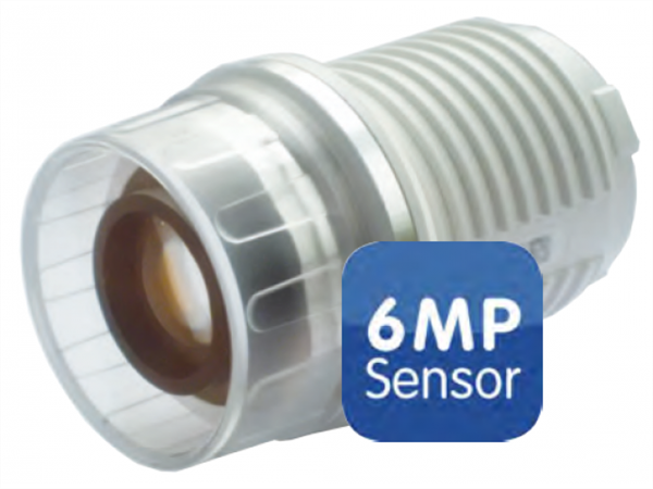 S15D/M15D Sensor with HD premium super tele lens, f/2.5, 8 degree Mx-O-SMA-S-6D500