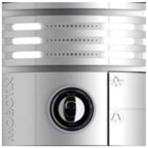 Silver Weatherproof IP Video Door Station Camera, 6MP, 180 Degree View, Night