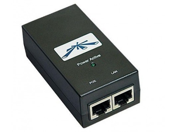 PoE Injector, Gigabit Ethernet, Passive 48V, 24W
