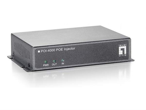 PoE Injector, 100Mbps Ethernet, High Power, 56W