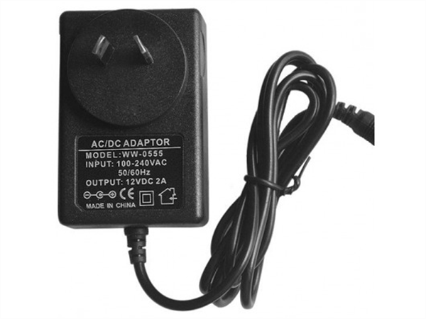 12V DC, 2A wall plug power adapter for general use