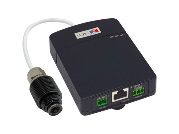 5MP Covert IP Camera, WDR, f1.9mm/F2.8, 126 degree horizontal view, H.264, 1080p/30fps, 2D+3D DNR Audio, MicroSDHC/MicroSDXC, PoE/ DC12V, E